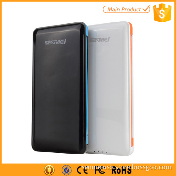 Built-in cables power banks portable battery charger 6000mah